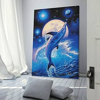 Amazon.co.jp: 青い海 クリスチャン・ラッセン カラフルな海